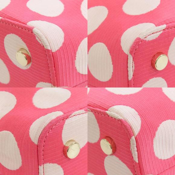 Kate Spade Polka Dot Handbag Canvas Women's - Picture 10 of 11